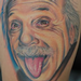 Tattoos - Albert Einstein Portrait Tattoo - 61636